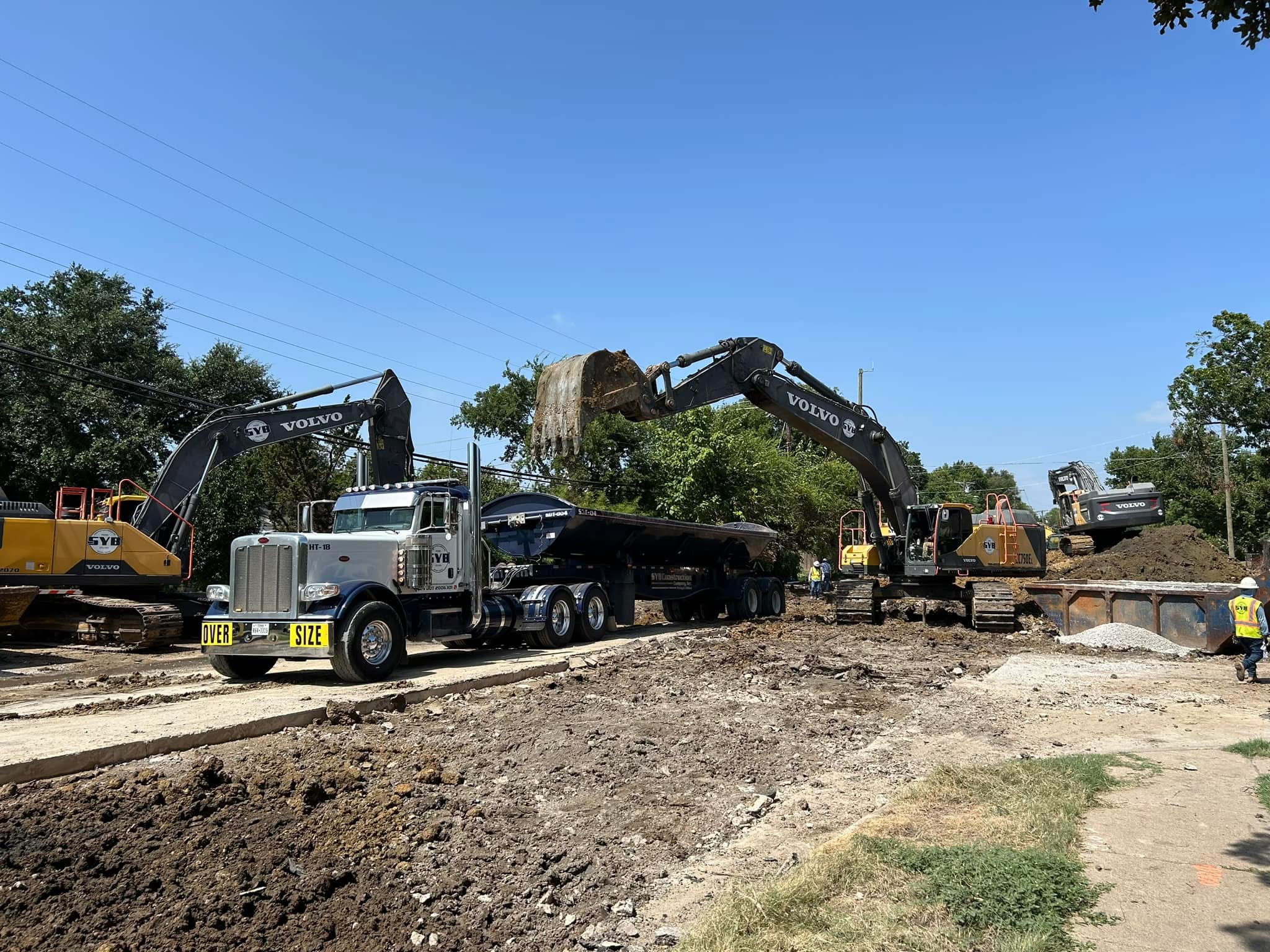 SYB Construction excavation & stabilization project